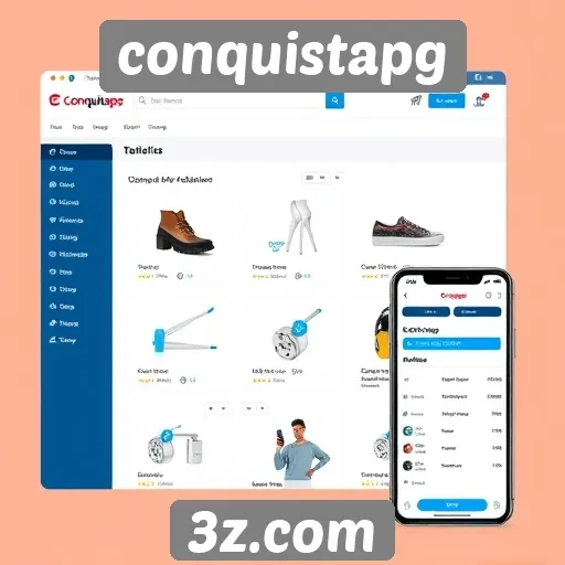 Navegação intuitiva do site conquista usuários